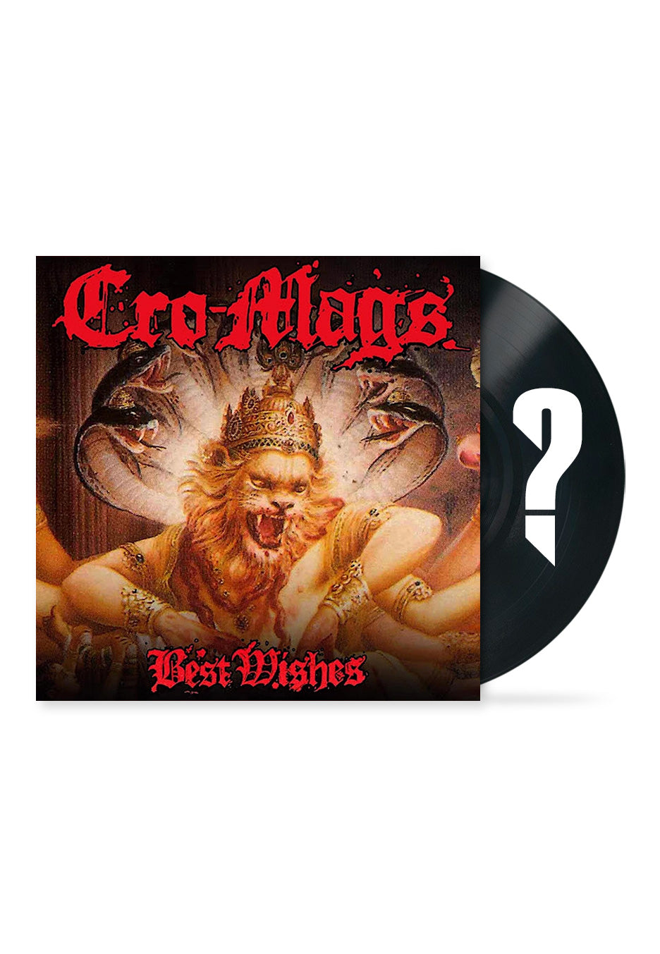 Cro-Mags - Best Wishes (crystal clear multicolor splatter) (Vinyle neuf/New LP)