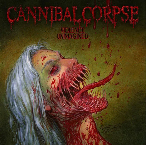 Cannibal Corpse – Violence Unimagined (coke bottle clear with blue) (Vinyle neuf/New LP)