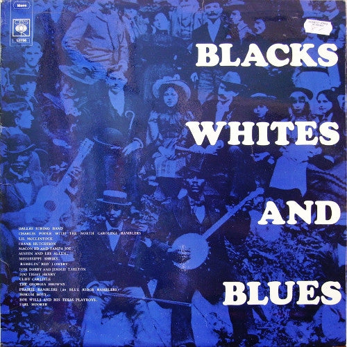 Various – Blacks Whites And Blues (+ livre de Tony Russell) (Vinyle usagé / Used LP)