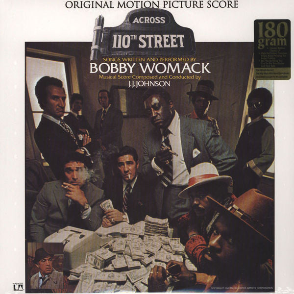 Bobby Womack & J.J. Johnson – Across 110th Street (Original Motion Picture Score) (Vinyle neuf/New LP)