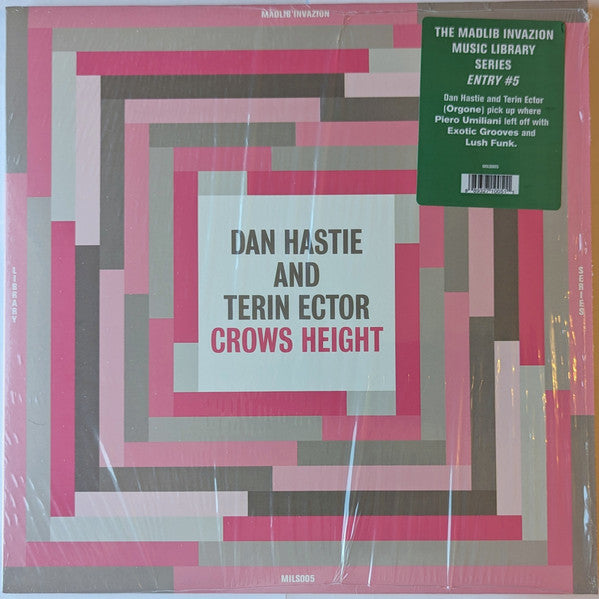 Dan Hastie And Terin Ector – Crows Height (Vinyle neuf/New LP)