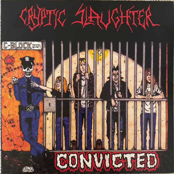 Cryptic Slaughter – Convicted (Black Ice Splatter) (Vinyle neuf/New LP)