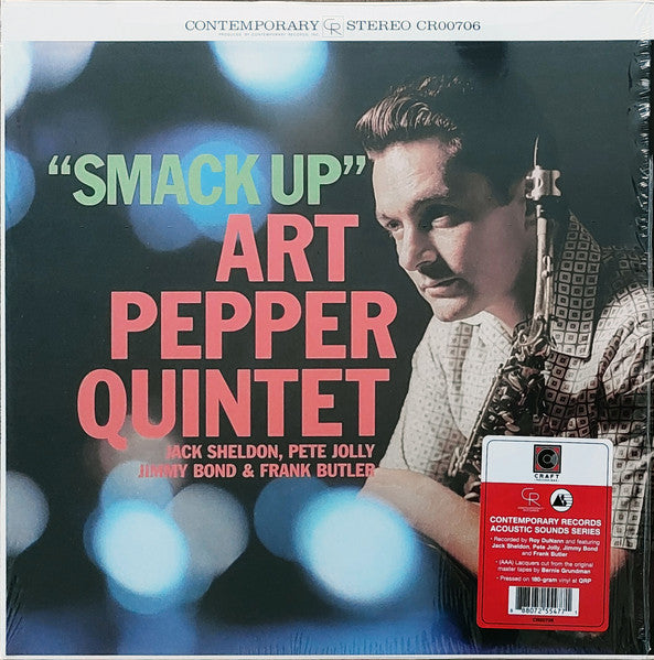 Art Pepper Quintet – Smack Up (Contemporary Acoustic Sounds) (Vinyle neuf/New LP)