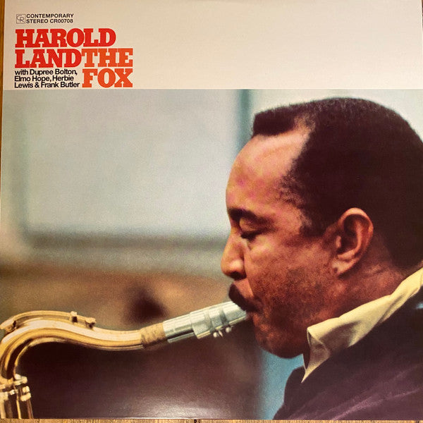 Harold Land – The Fox (Vinyle neuf/New LP)
