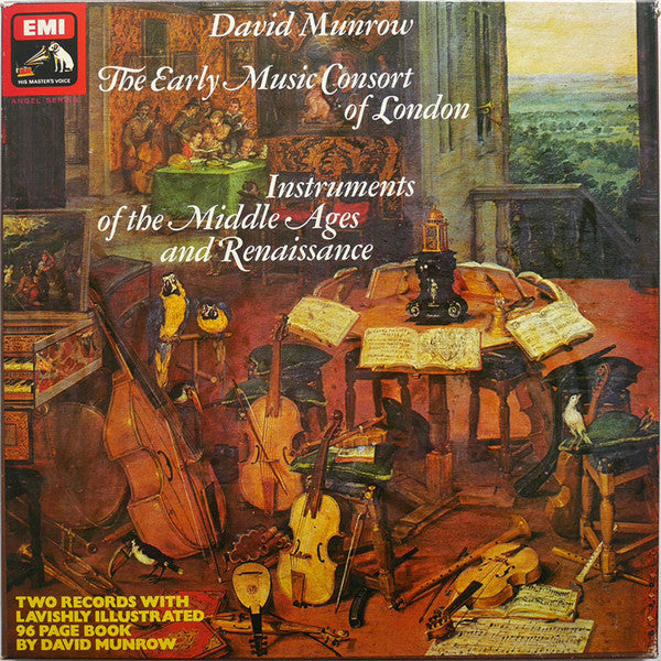 David Munrow / The Early Music Consort Of London – Instruments Of The Middle Ages And Renaissance (boxset 5 LPs) (Vinyle usagé / Used LP)