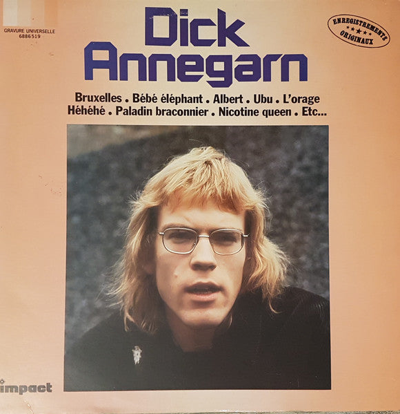 Dick Annegarn – Dick Annegarn (Vinyle usagé / Used LP)