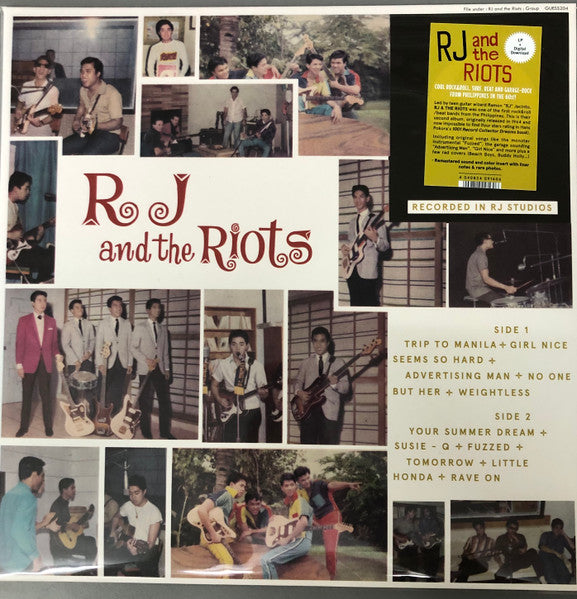RJ And The Riots* – RJ And The Riots (Vinyle neuf/New LP)