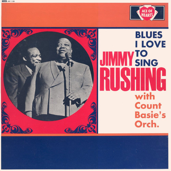 Jimmy Rushing With Count Basie's Orchestra* – Blues I Love To Sing (Vinyle usagé / Used LP)