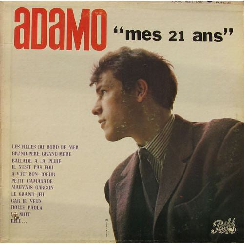 Adamo – Mes 21 Ans (Vinyle usagé / Used LP)