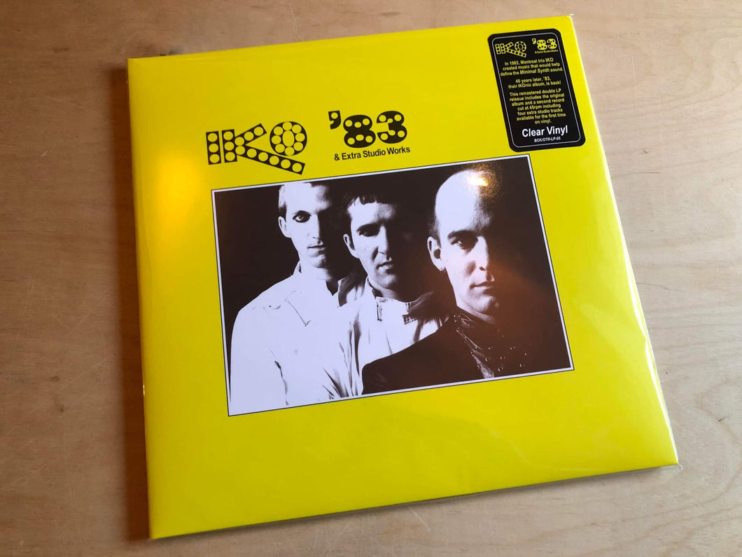 Iko – '83 & Extra Studio Works (clear limited) (Vinyle neuf/New LP)