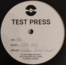 Cédric Dind-Lavoie – Archives (Vinyle usagé / Used LP)