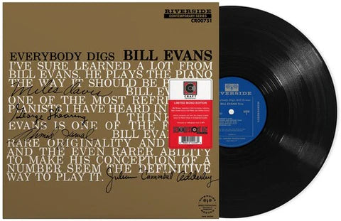 Bill Evans - Everybody Digs Bill Evans (RSD2024) (Vinyle neuf/New LP)