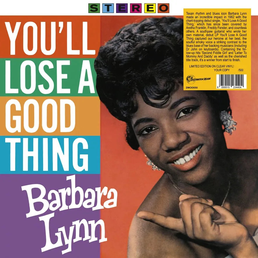 Barbara Lynn – You'll Lose A Good Thing (Vinyle neuf/New LP)