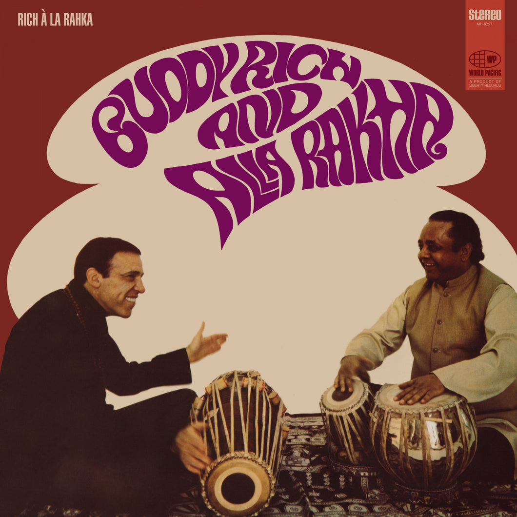 Buddy Rich And Alla Rakha – Rich À La Rakha  (Vinyle neuf/New LP)