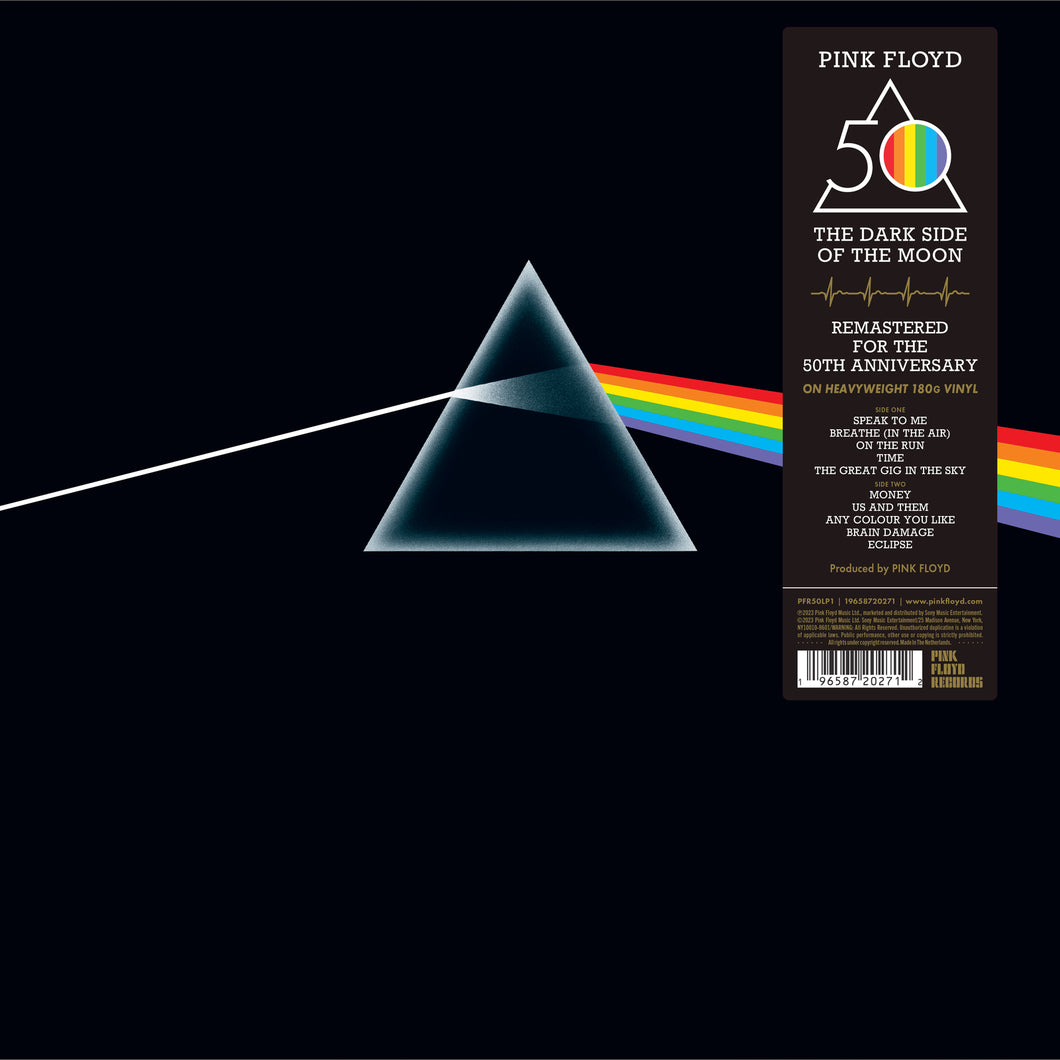 Pink Floyd ‎– Dark Side Of The Moon (50th anniversary Remix) (Vinyle neuf/New LP)