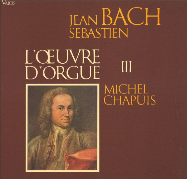 Jean Sébastien Bach* - Michel Chapuis – L'Œuvre D'Orgue III (boxset 5 LPs) (Vinyle usagé / Used LP)