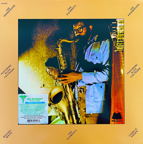 Joe Henderson Featuring Alice Coltrane – The Elements (Vinyle neuf/New LP)