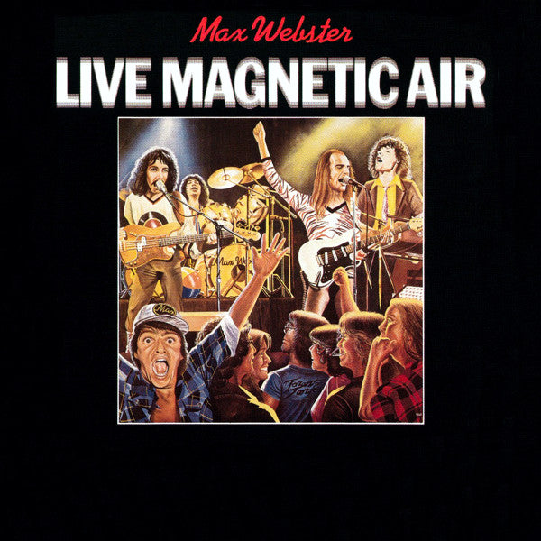 Max Webster – Live Magnetic Air (Vinyle usagé / Used LP)