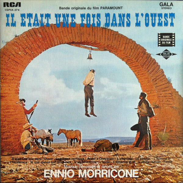 Ennio Morricone – Il Était Une Fois Dans L'Ouest (Original Motion Picture Soundtrack) (Vinyle usagé / Used LP)