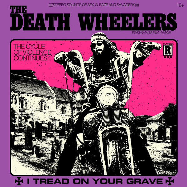The Death Wheelers ‎– I Tread On Your Grave (Vinyle neuf/New LP)