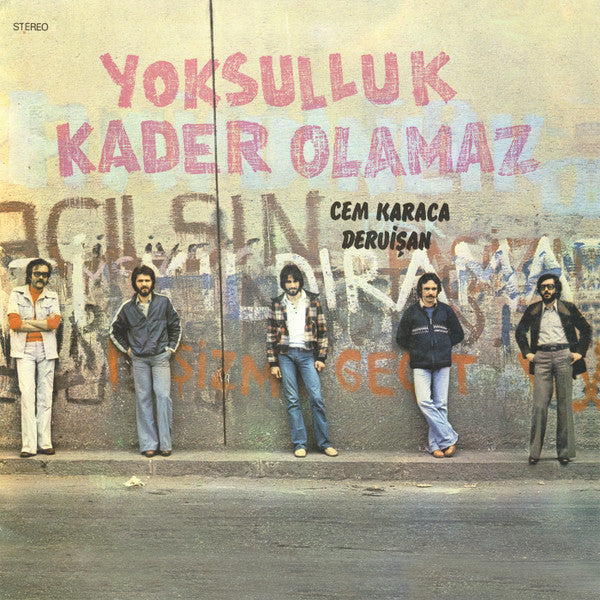 Cem Karaca ve Dervişan – Yoksulluk Kader Olamaz (Vinyle neuf/New LP)