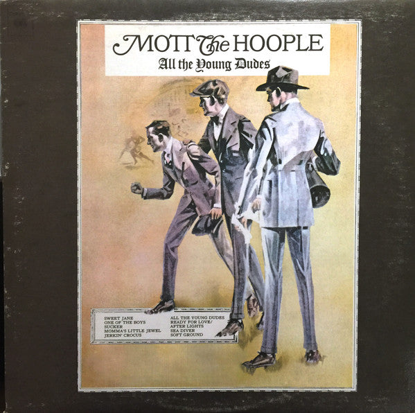 Mott The Hoople – All The Young Dudes (Vinyle usagé / Used LP)
