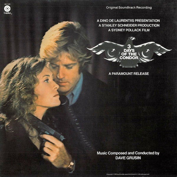 Dave Grusin – 3 Days Of The Condor (Original Soundtrack Recording) (Vinyle usagé / Used LP)