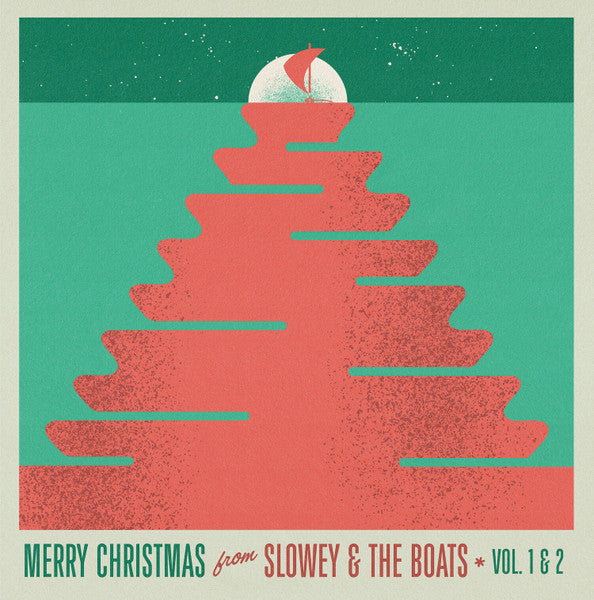 Slowey And The Boats – Merry Christmas from Slowey & The Boats Vol. 1 & 2 (colored vinyl) (Vinyle neuf/New LP)