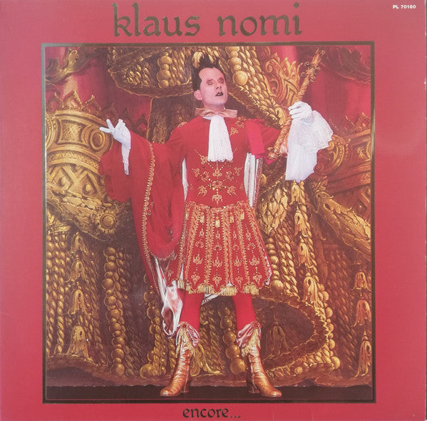 Klaus Nomi – Encore ... (Vinyle neuf/New LP)