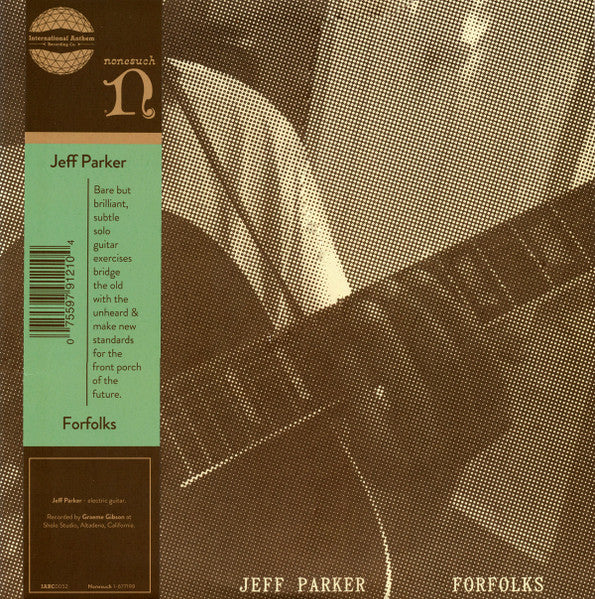 Jeff Parker – Forfolks (Vinyle neuf/New LP)