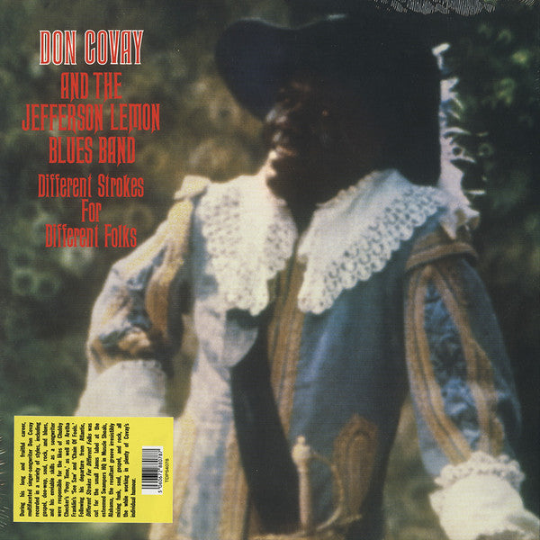 Don Covay And The Jefferson Lemon Blues Band – Different Strokes For Different Folks (Vinyle neuf/New LP)