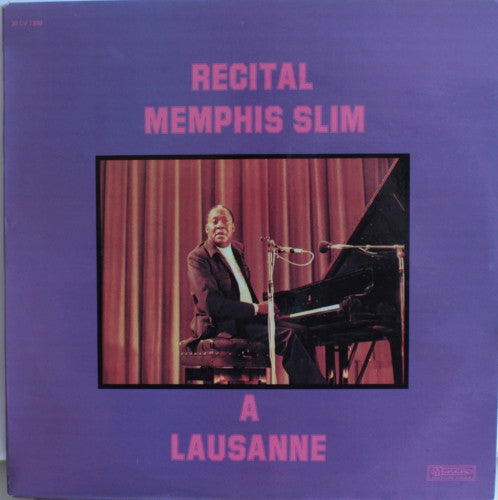 Memphis Slim – Recital Memphis Slim A Lausanne (Vinyle usagé / Used LP)