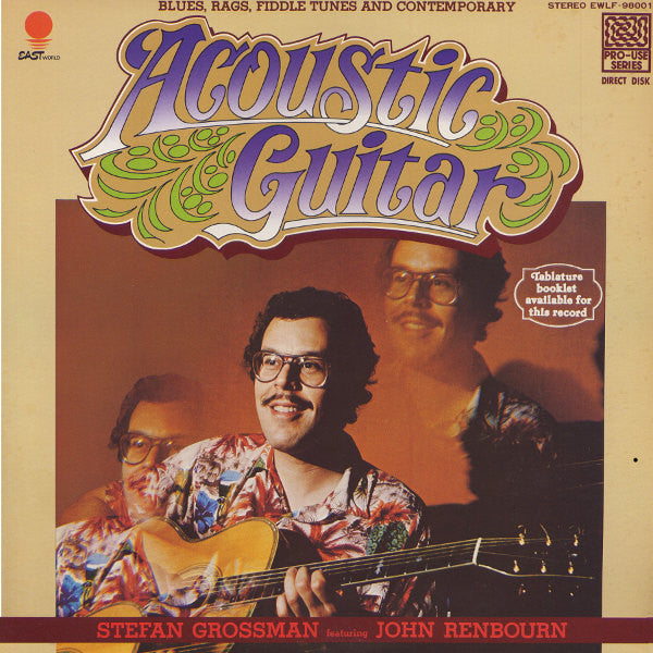 Stefan Grossman Featuring John Renbourn* – Acoustic Guitar (Vinyle usagé / Used LP)