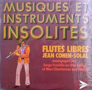 Jean Cohen-Solal – Flutes Libres (Vinyle usagé / Used LP)
