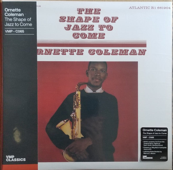 Ornette Coleman ‎– The Shape Of Jazz To Come (Vinyl Me Please) (Vinyle neuf/New LP)