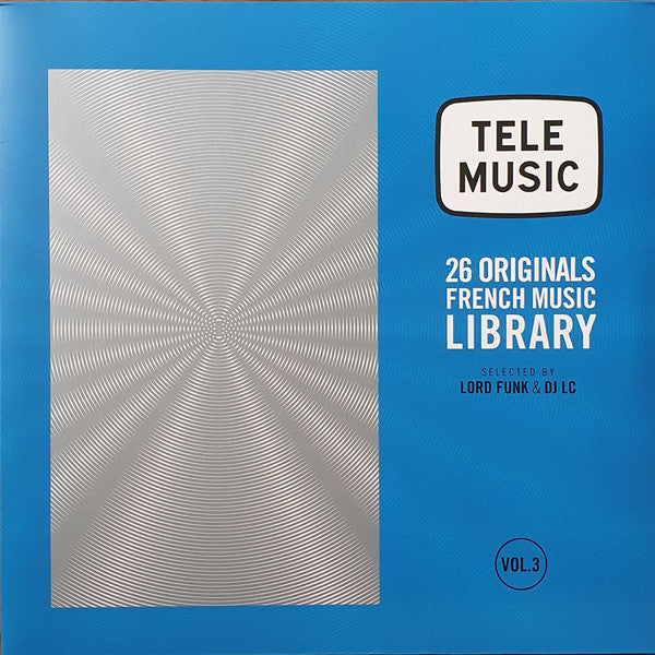 Various – Tele Music - 26 Originals French Music Library Vol 3 (Vinyle neuf/New LP)