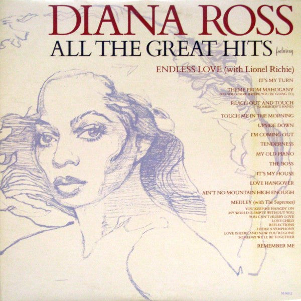 Diana Ross – All The Great Hits (Vinyle usagé / Used LP)