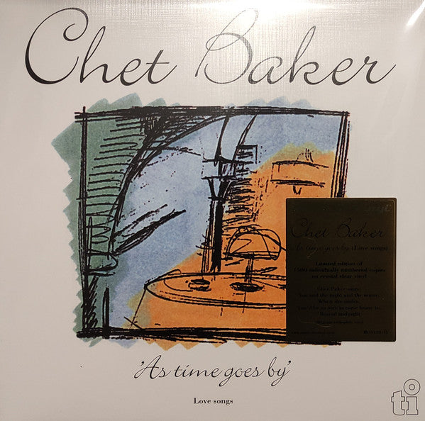 Chet Baker – As Time Goes By (Love Songs) (MOV, Crystal Clear) (Vinyle neuf/New LP)