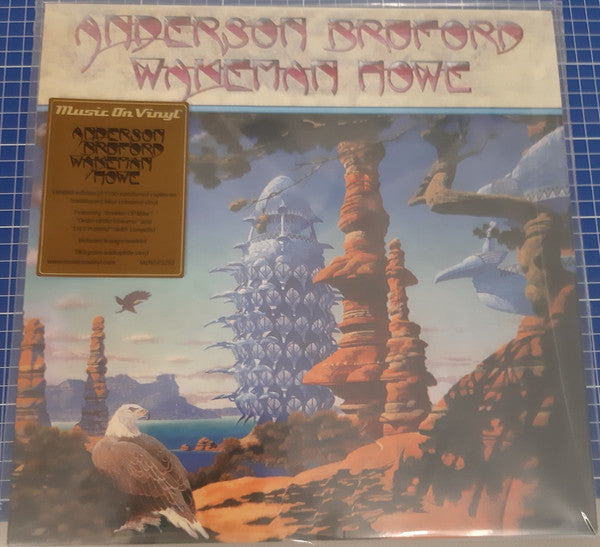 Anderson Bruford Wakeman Howe – Anderson Bruford Wakeman Howe (MOV, blue translucent) (Vinyle neuf/New LP)