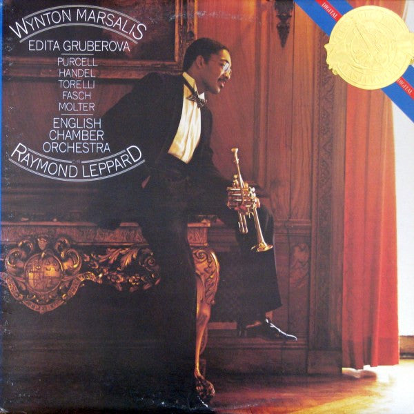 Wynton Marsalis, Edita Gruberova, Raymond Leppard / English Chamber Orchestra / Fasch*, Handel*, Torelli*, Purcell*, Molter* – Wynton Marsalis Plays Handel, Purcell, Torelli, Fasch, Molter (Vinyle usagé / Used LP)