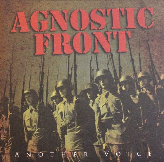 Agnostic Front – Another Voice (Clear W/ Red & Olive Green) (Vinyle neuf/New LP)