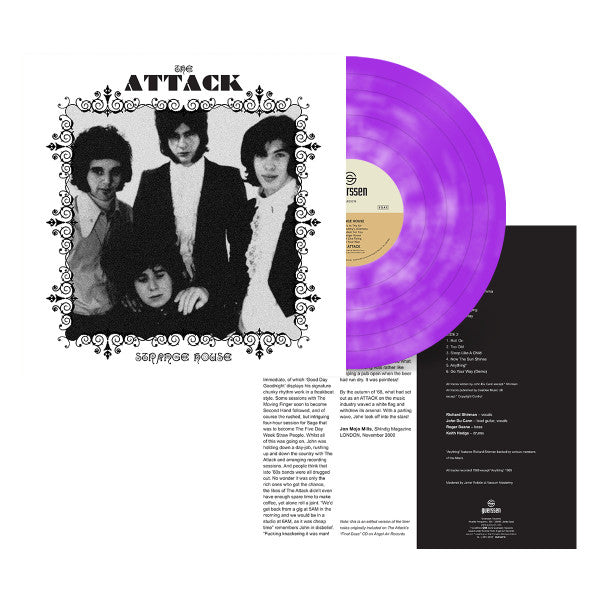 The Attack – Strange House (coloured vinyl) (Vinyle neuf/New LP)