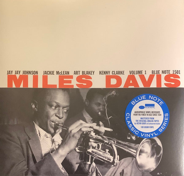 Miles Davis – Volume 1 (Blue Note classic series) (Vinyle neuf/New LP)