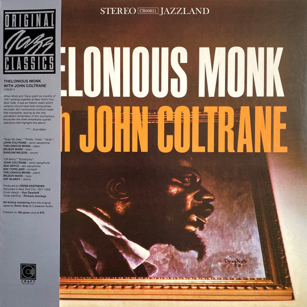 Thelonious Monk With John Coltrane – Thelonious Monk With John Coltrane (Vinyle neuf/New LP)