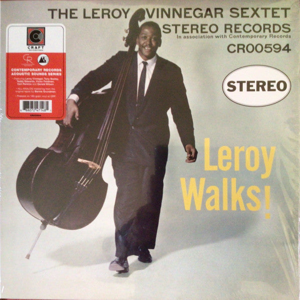 Leroy Vinnegar Sextet – Leroy Walks! (Vinyle neuf/New LP)
