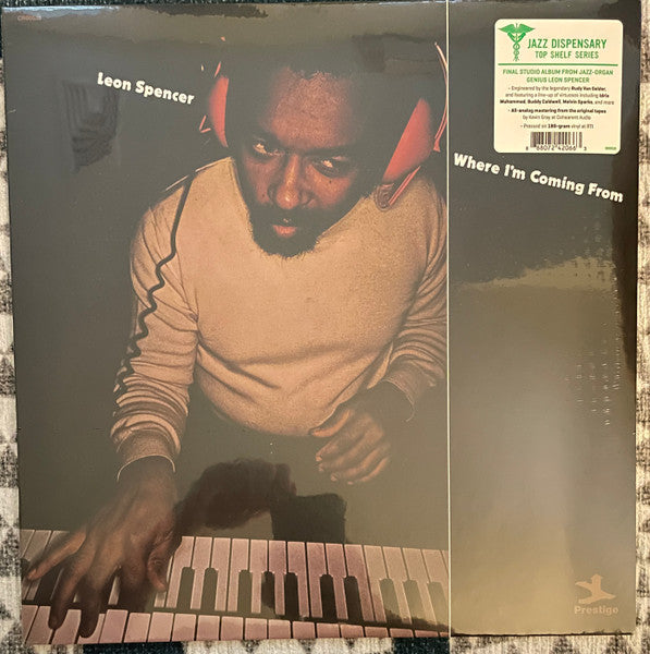 Leon Spencer, Jr. – Where I'm Coming From (Vinyle neuf/New LP)