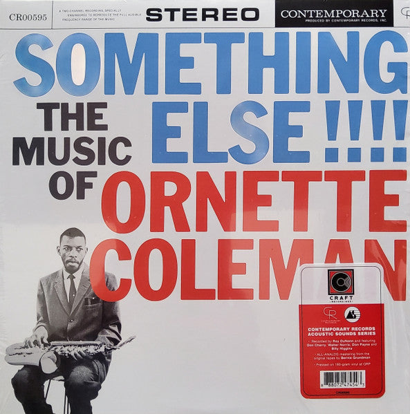 Ornette Coleman – Something Else!!!! (Contemporary Records Acoustic Sounds Series) (Vinyle neuf/New LP)