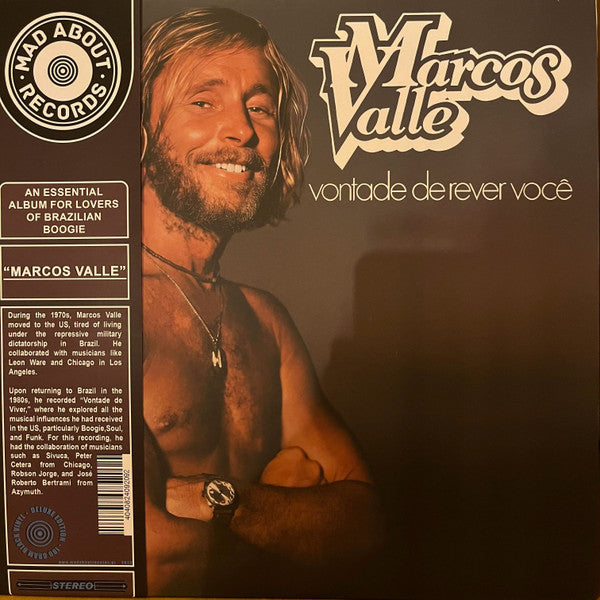 Marcos Valle – Vontade De Rever Você (Vinyle neuf/New LP)