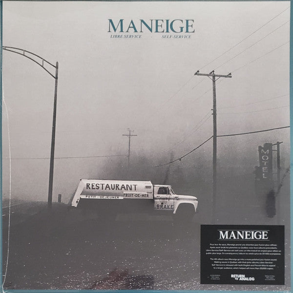 Maneige – Libre Service - Self Service (Vinyle neuf/New LP)