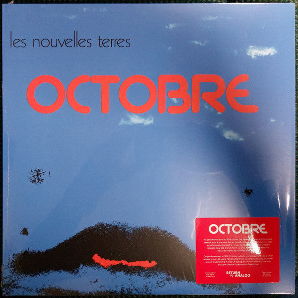 Octobre – Les Nouvelles Terres (Vinyle neuf/New LP)